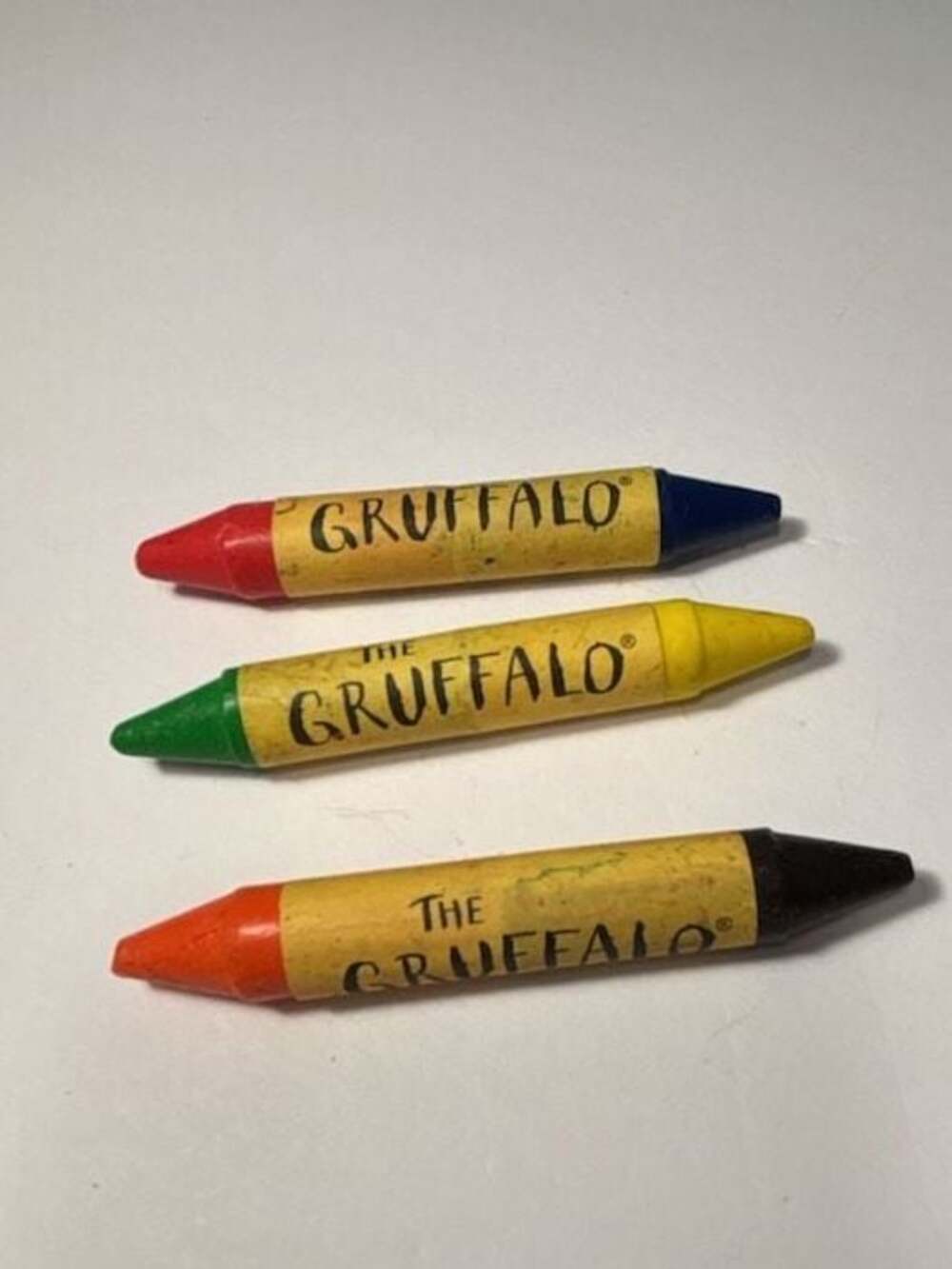 The Gruffalo Multi-Color Wax Crayons Lot of 3